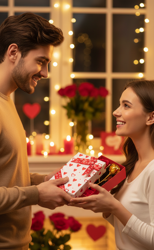 Long-lasting golden rose (symbol of eternal love)