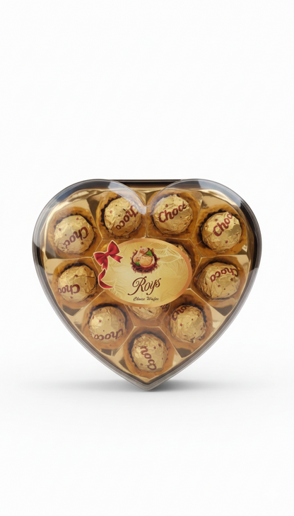 12 Pieces Chocolate Gift Box – Sweet Valentine Surprise