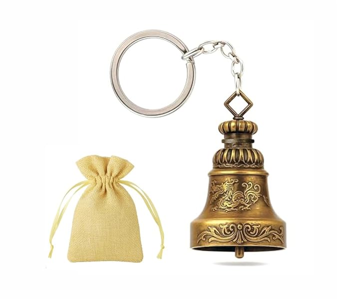 Guardian Bell for Bike Key Chain Tibetan KeyChain Good
