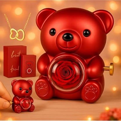 Surprise heart-shaped necklace included