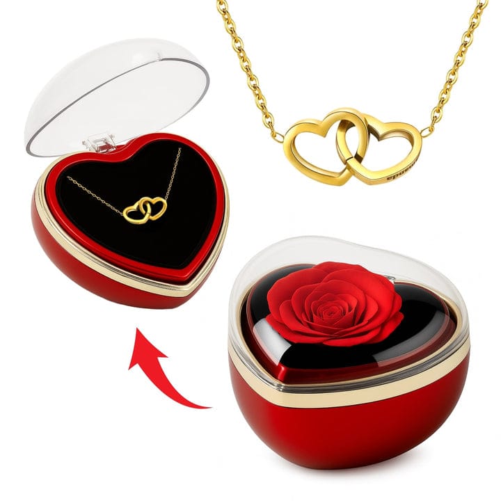Premium heart-shaped box with elegant finish