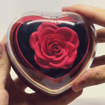 Express your love with this elegant eternal red rose beautifully placed in a heart-shaped luxury box.
A timeless symbol of romance, perfect for making special moments unforgettable.